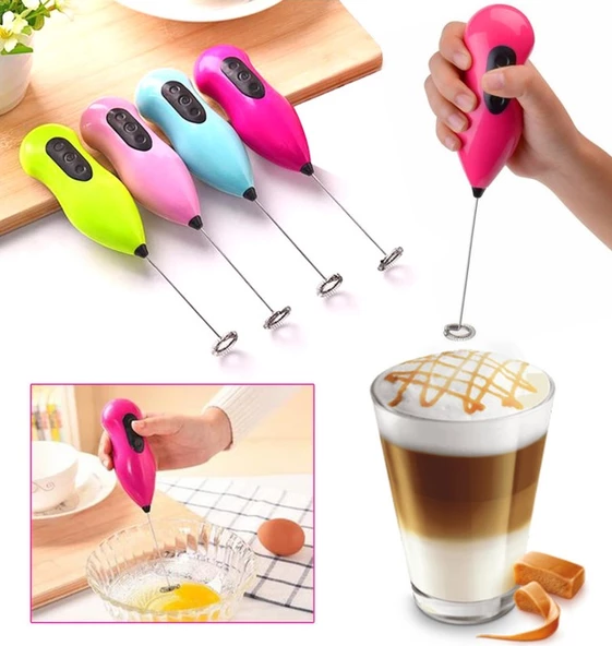 Mini Pilli Karıştırıcı ve Köpürtücü El Mikseri (4549) - 2