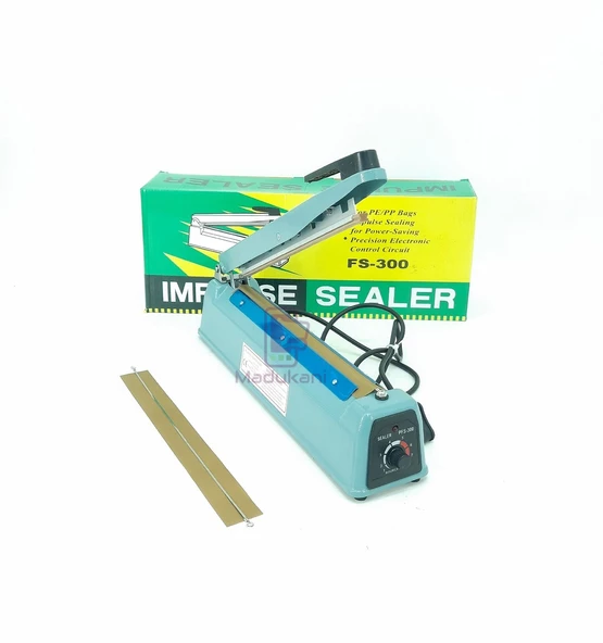 Poşet Ağzı Torba Kapatma Yapıştırma Makinası Demir 30 Cm (4549)
