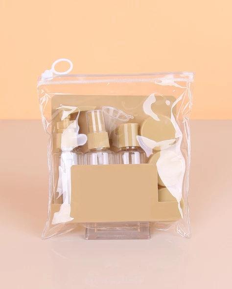 Parfüm Şişesi - Kozmetik Şişesi - 8 li Seyahat Doldurulabilir Kozmetik Seti - 2