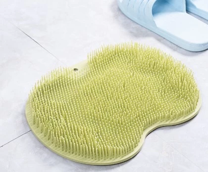 Vantuzlu Banyo Sırt Fırçası ve Masaj Matı - 3