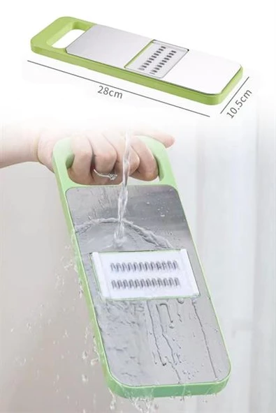 BUFFER® 7 Farklı Bıçaklı Doğrayıcı Keskin Pratik Mutfak Rendesi Doğrayıcı - 10