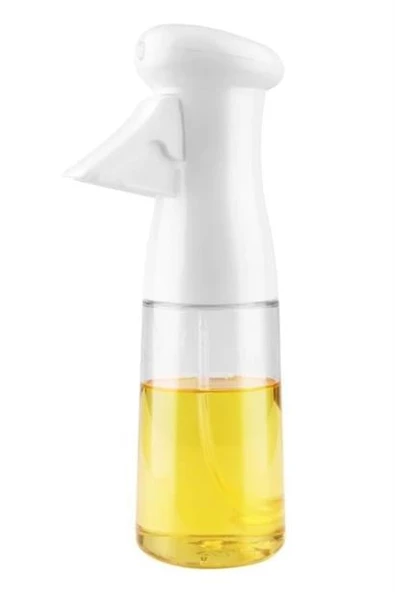 BUFFER®  Çok Amaçlı Cam Şişe Püskürtmeli Dağıtıcı Yağdanlık Limonluk Sirke Sosluk Spreyi Beyaz - 8