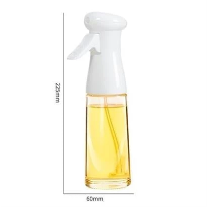 BUFFER®  Çok Amaçlı Cam Şişe Püskürtmeli Dağıtıcı Yağdanlık Limonluk Sirke Sosluk Spreyi Beyaz - 6