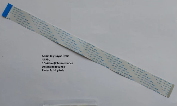 Awm 20624 80C 60V Vw-1 Flex Şerit Kablo 45 Pin 30Cm 45-0.5-30B