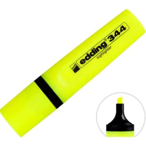 Edding 344 Fosforlu Kalem 5'Li Kutu 5 Renk - 2