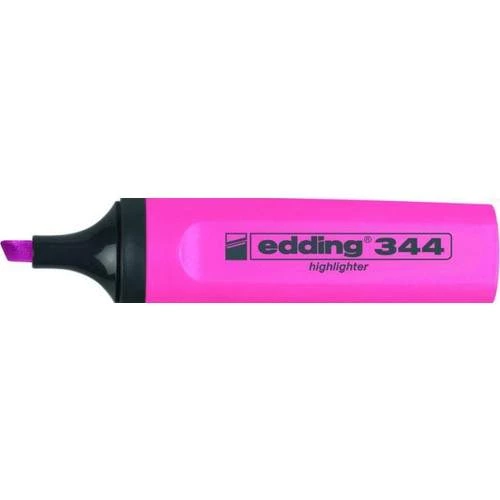 Edding 344 Fosforlu Kalem 5'Li Kutu 5 Renk - 5