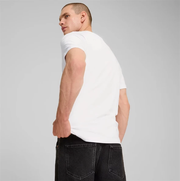 Puma Graphics Tee Beyaz Erkek Tişört - 683209 02 - 2