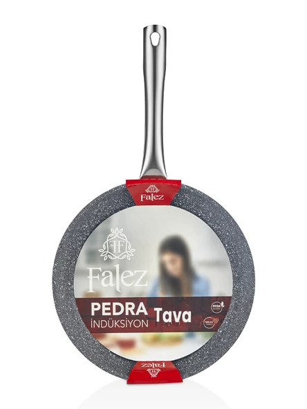 FALEZ Pedra İndüksiyon 24 Cm Tava - 7