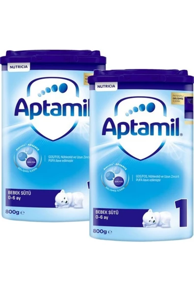 Aptamil 1 Çocuk Devam Sütü 800 Gr 2'li