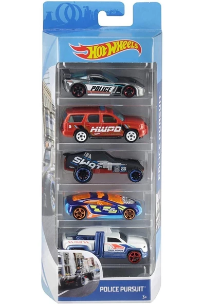 HOT WHEELS 5'li Araba Seti