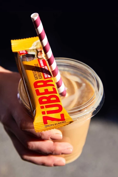 Züber Meyve Bar Yer Fıstıklı Ve Kakaolu 40g X 12 Adet - Resim 4