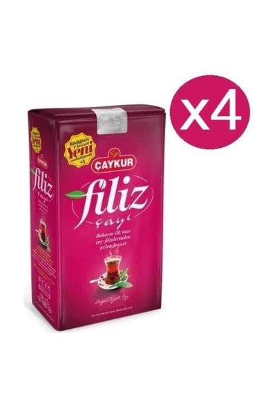 Çaykur Filiz Çay 500 gr X 4 Adet