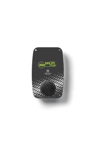 Onlife Charge 22 Kw Elektrikli Araç Şarj Istasyonu - Duvar Tipi Şarj Cihazı (SOKETLİ, BASİC) - 2