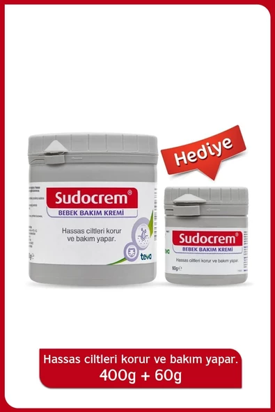 Sudocrem Bebek Bakım Kremi 400 gr + 60 gr (2li set)