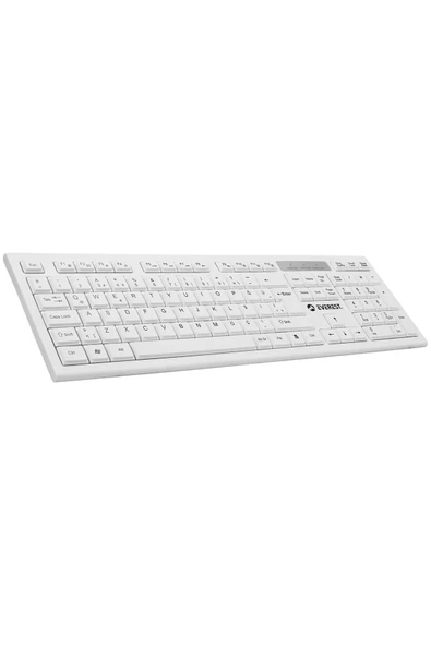 Everest Klavye + Mouse Set Kablosuz Slm Q USB Beyaz 34504 KM-6121 0500 - 3