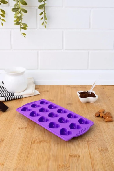 SİLİCOLİFE KALP ÇİKOLATA VE BUZ KALIBI - 7