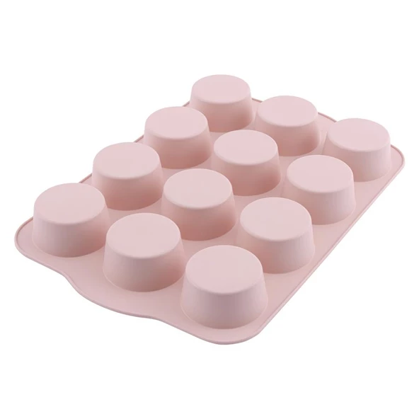 SİLİCOLİFE 12'Lİ SİLİNDİR MUFFİN KALIBI - 8