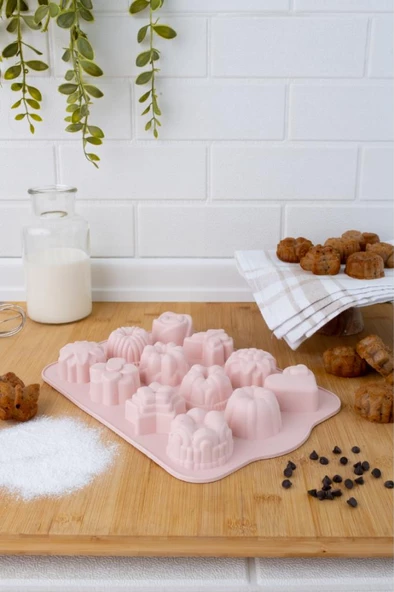 SİLİCOLİFE 12'Lİ KARMA KEK KALIBI SL04 - 3