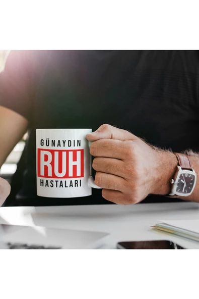 Motivasyon Kupa, Yazılı Kupa, Günaydın Kahve Kupası, Kaliteli Kupa Baskı - 2