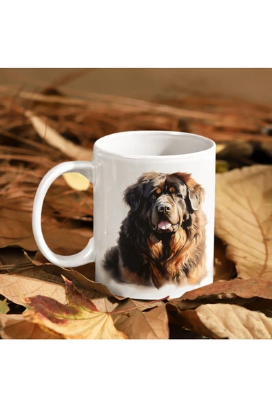 Tibet Mastiff Köpekli Kupa - 2