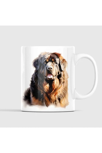 Tibet Mastiff Köpekli Kupa - 1