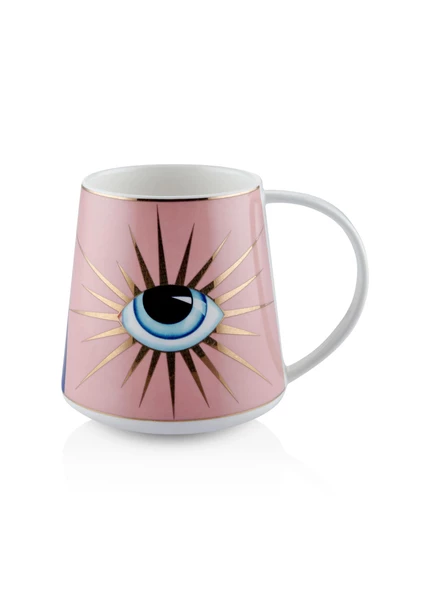 The Mia Eye Porselen Kupa KPA0271 340 cc - 2