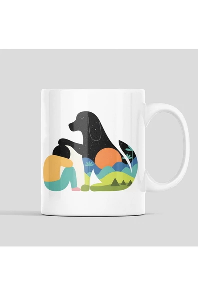 Köpek Sevgisi Kupa