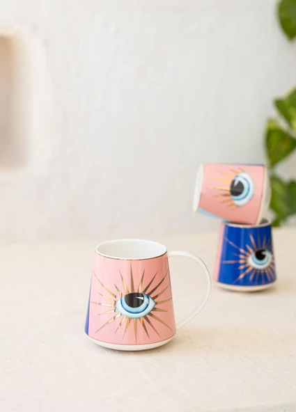 The Mia Eye Porselen Kupa KPA0272 340 cc - 3