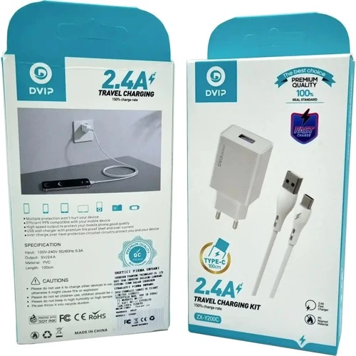 Dvıp ZX-Y200C 2.4A Type-C USB Şarj Aleti