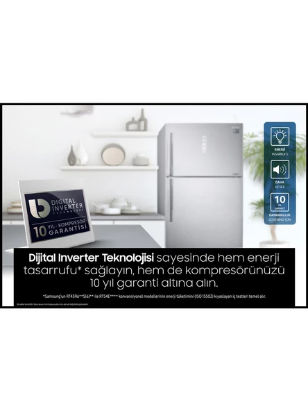 Samsung RT62K704RWW/TR Çift Kapılı No Frost Buzdolabı - 4