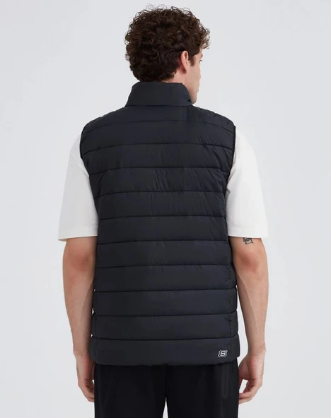 Skechers M Outerwear Padded Vest S231241 Erkek Yelek - Resim 8