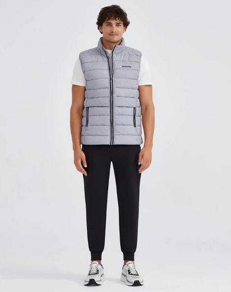 Skechers M Outerwear Padded Vest S231241 Erkek Yelek - Resim 3
