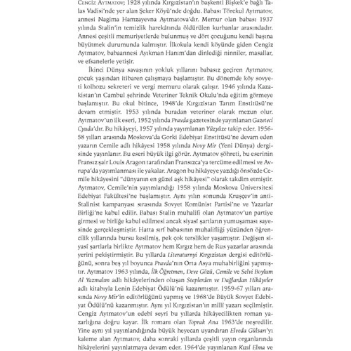 TOPRAK ANA CENGİZ AYTMATOV ÖTÜKEN - 4