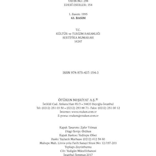 TOPRAK ANA CENGİZ AYTMATOV ÖTÜKEN - 3