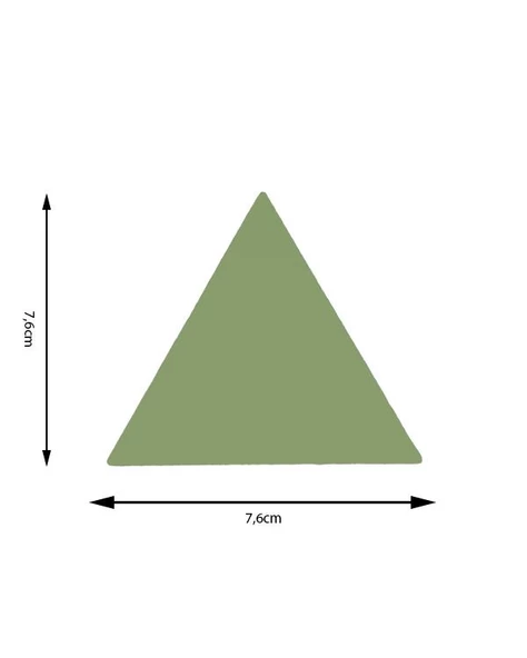 Kamei Şekilli Delgeç Üçgen 7.6 cm KM8830 - 6