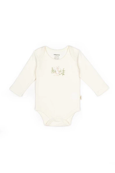 Bebek 2li Uzun Kollu Badi %100 Organik Pamuk, Bebek ve Yenidoğan Serisi - CSY5789 - 5