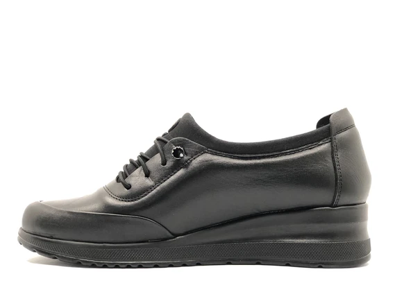 Marka 66 Hakiki Deri Ortapedik Kadın Casual Ayakkabı - Resim 5