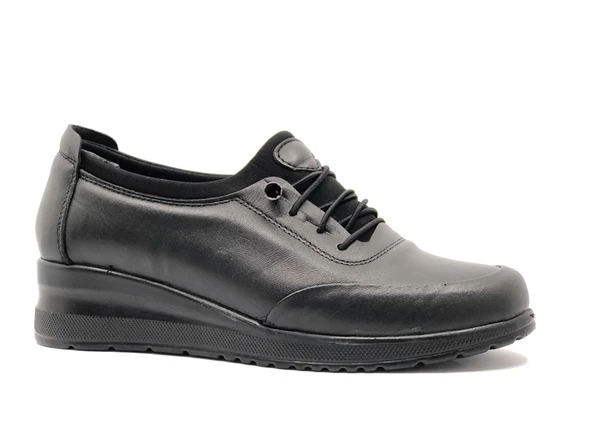 Marka 66 Hakiki Deri Ortapedik Kadın Casual Ayakkabı - Resim 4