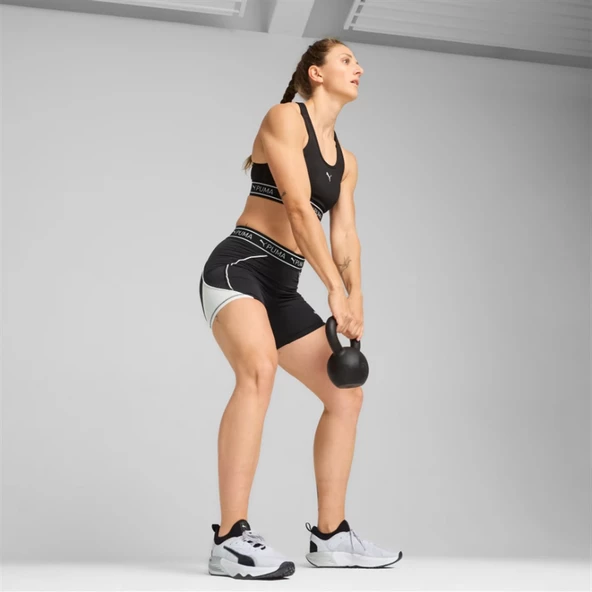 Puma 4KEEPS Elastic Bra Siyah Sporcu sütyeni - 525319 51 - 3