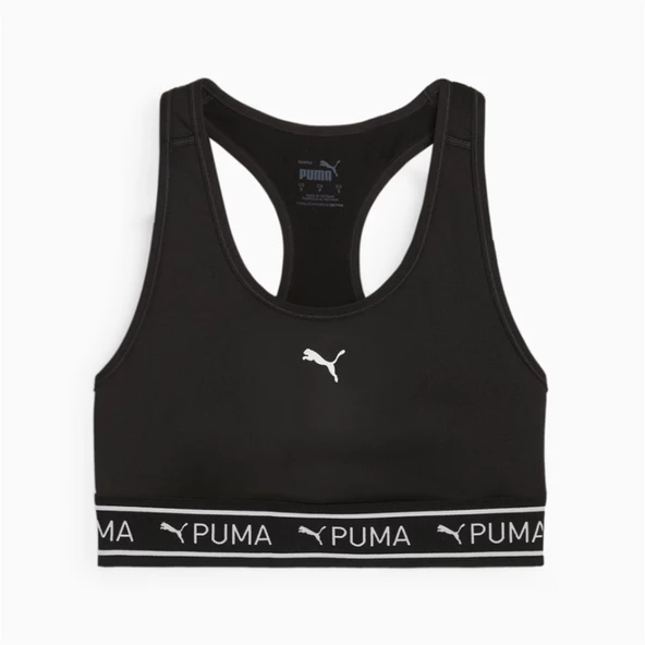 Puma 4KEEPS Elastic Bra Siyah Sporcu sütyeni - 525319 51 - 4