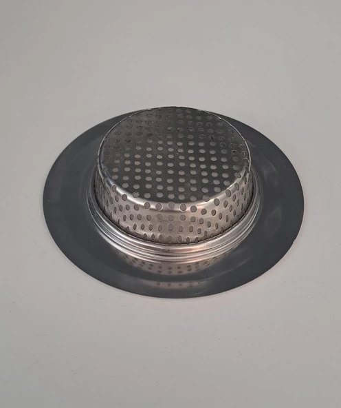ÇÖP MAK PASLANMAZ SEYYAR LAVABO SÜZGECİ 11cm - 3