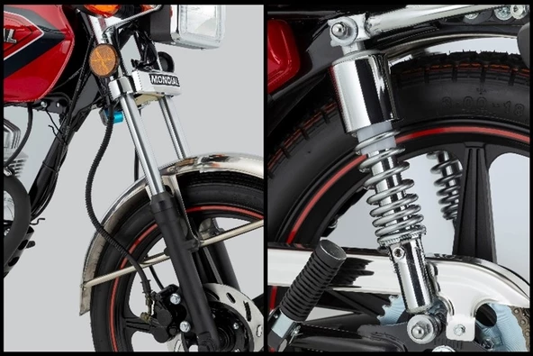 Mondial 50 Uag Ec Motorsiklet Kırmızı - 5