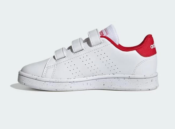 adidas ADVANTAGE CF C Beyaz Çocuk Cırtlı Spor Ayakkabı H06212 - 4