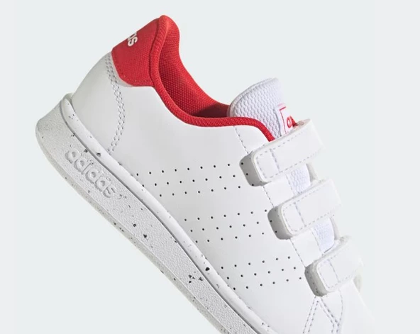 adidas ADVANTAGE CF C Beyaz Çocuk Cırtlı Spor Ayakkabı H06212 - 5