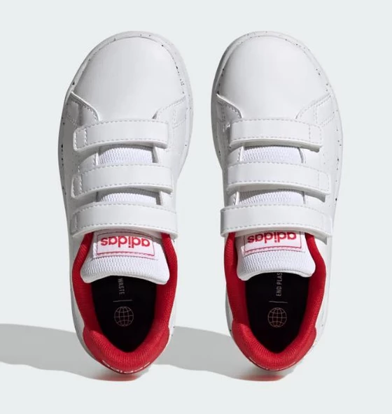 adidas ADVANTAGE CF C Beyaz Çocuk Cırtlı Spor Ayakkabı H06212 - 7