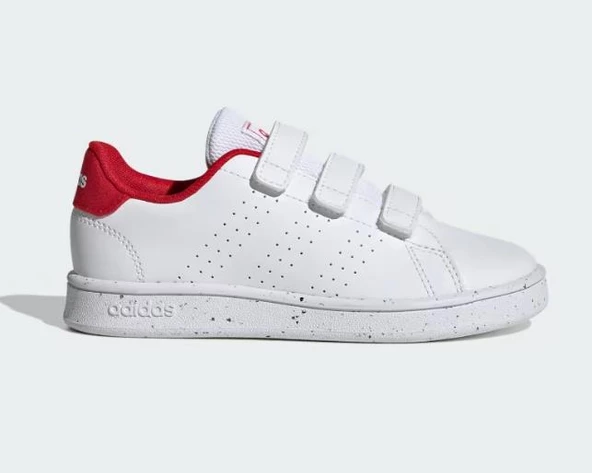 adidas ADVANTAGE CF C Beyaz Çocuk Cırtlı Spor Ayakkabı H06212 - 6