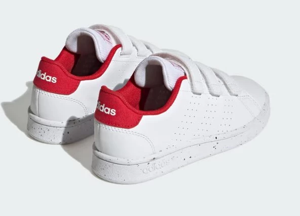 adidas ADVANTAGE CF C Beyaz Çocuk Cırtlı Spor Ayakkabı H06212 - 3