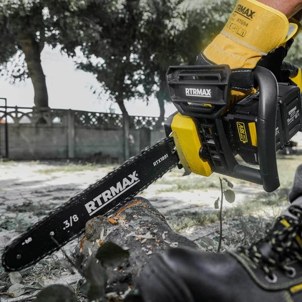 Rtrmax RTX1891 Çift Akülü 4 Ah Ağaç Kesme Makinesi 36 V 35 CM PALA - 7