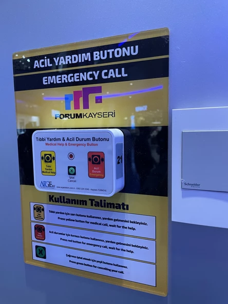 Kablosuz Tıbbi Yardım Ve Acil Durum Butonu - 2