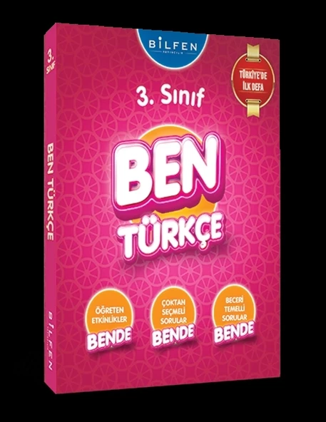 Bilfen Yayıncılık 3. Sınıf Ben Türkçe Etkinlik Kitabı